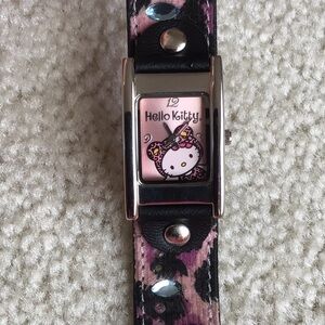 Hello Kitty Animal Print Watch, Sanrio